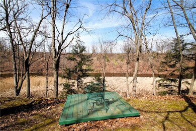 Incredible view of the Oak Orchard River and fanta