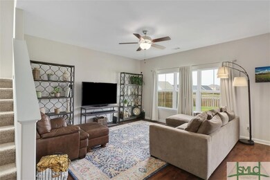 wood flooring throughout the downstairs into the l