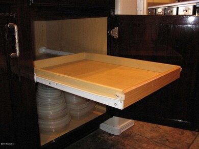 KITCHEN SLIDING SHELF DETAIL