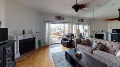 upper level living space - balcony access