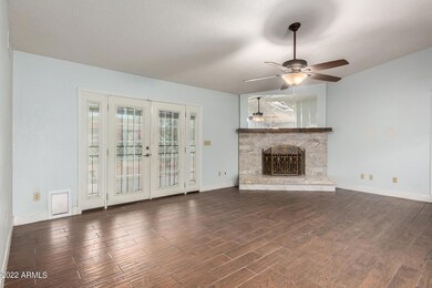 Fireplace in living room/great room. Relax!
