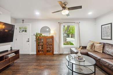 Original hardwood floors and updated fixtures