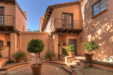 Courtyard and Home