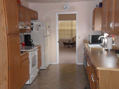 Tile Flooring Throughout Kitchen