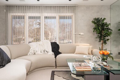 Warm Natural Light Floods Through Large Windows