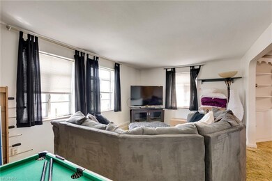 Spacious living room - upper unit