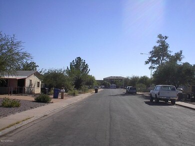 Looking south