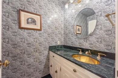 Guest lavatory on first floor across from Guest Cl