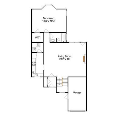 Main Level Floor Plan