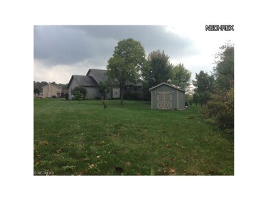 Large pie shaped lot adjacent to bike trail