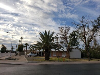 FRONT EAST SIDE VIEW --