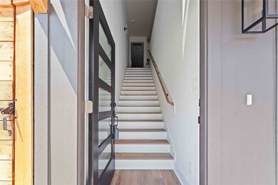 Unit B located upstairs.