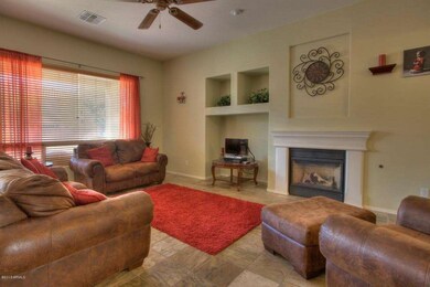 Family Room and Fireplace