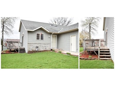 Sizeable 8x12 deck.