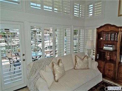 View of water from living room