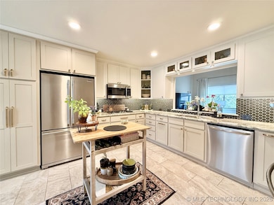 Gourmet kitchen with no detail missed