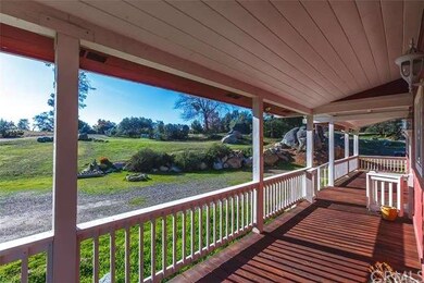 Enjoy the scenery from your wraparound porch.