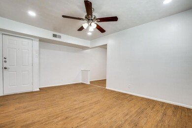 Unfurnished room featuring recessed lighting, a ce