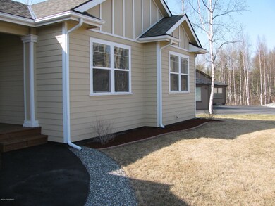 Newly Mulched Garden Beds
