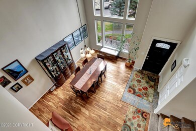view from loft to lower level