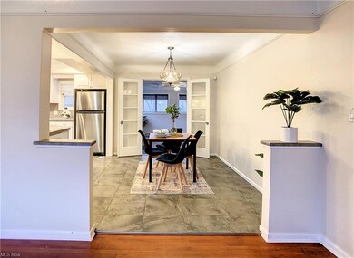 open dining room and additional sunroom