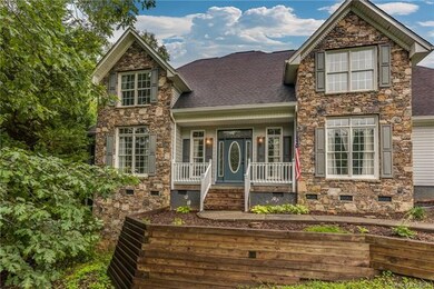 Covered front porch