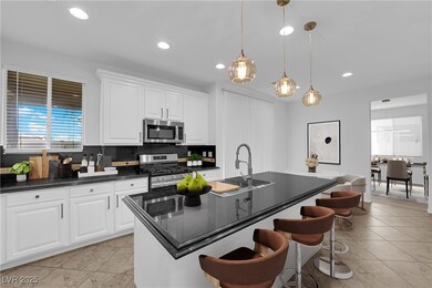 Kitchen with stainless steel appliances, healthy a