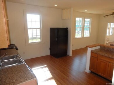 Renovated Kitchen With Double Stainless Sink, Refr