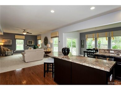 KITCHEN W/VIEW OF FAMILY ROOM