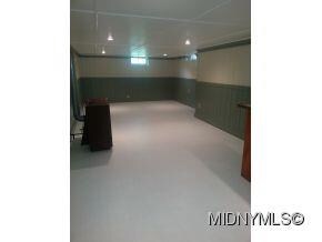finished basement