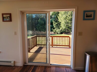 Looking out to Back Deck