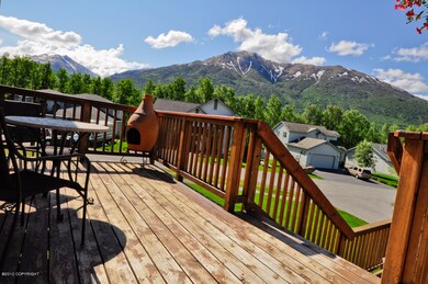View from the entry deck in front