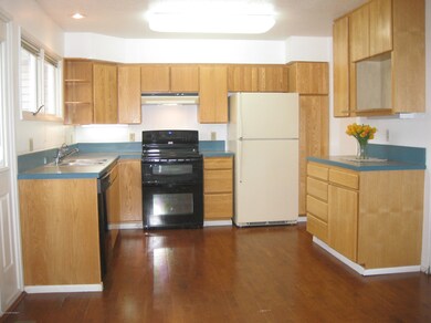 Oak cabinets with pull out shelves