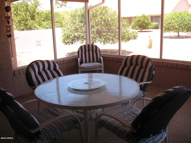 Screened patio