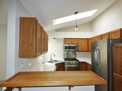 Kitchen with higher end stainless steel appliances