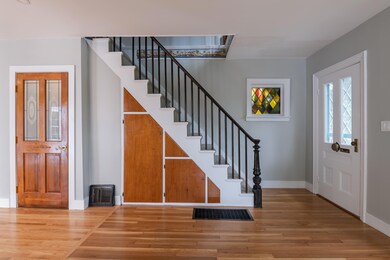Stairway to bedrooms
