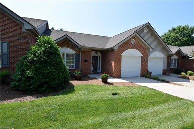 This pretty townhome has a one car attached garage.