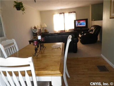 Dining Room. View of Dining Room and living room.
