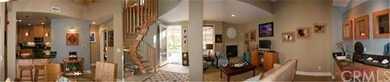 Panoramic of main living area.