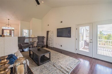 Beautiful Doors lead out to covered Trex Patio