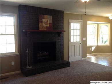Den with Fireplace