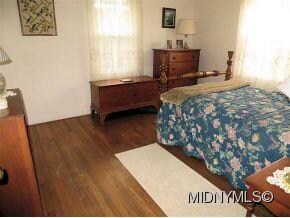Bedroom with Hardwood Floors
