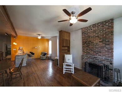 An alternate view of the first floor unit living s