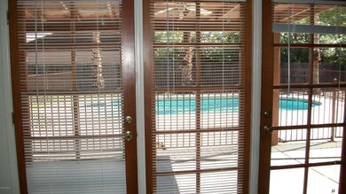 View from French Doors