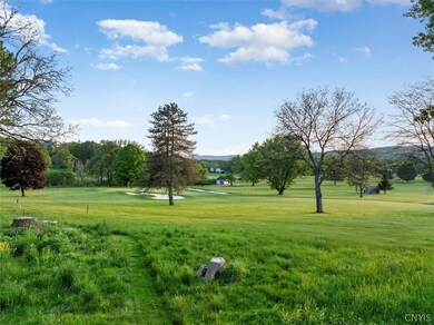 Backyard walks onto the third fairway.
