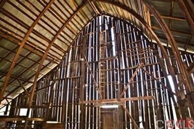 Inside the barn...incredible feat in the early 190