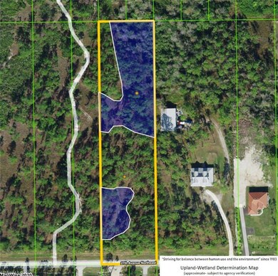 Informal Wetland indicated in blue