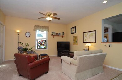 Family Room--kitchen open to the right