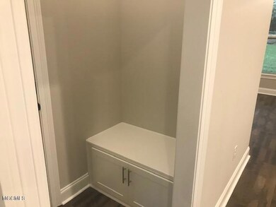 boot bench near garage entrance