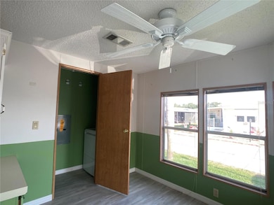 Office area and laundry